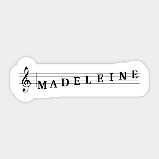 Name Madeleine Sticker